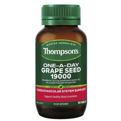 Thompson's One A Day Grapeseed 19000mg 120 Tablets