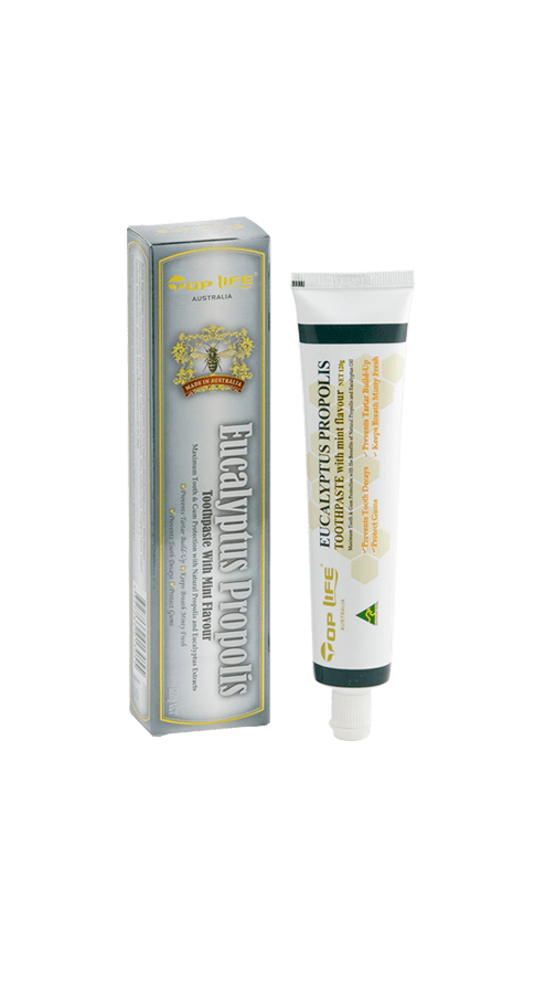 Top Life Eucalyptus Propolis Toothpaste - BeeVitamins