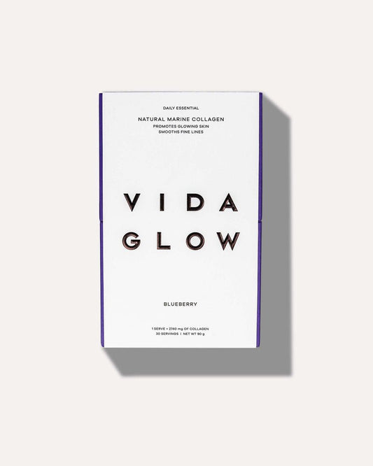 Vida Glow Blueberry Marine Collagen - BeeVitamins