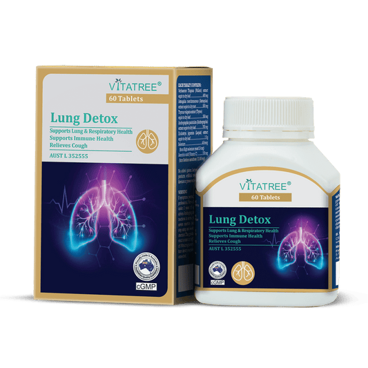 Vitatree Lung Detox 60 Tablets - BeeVitamins