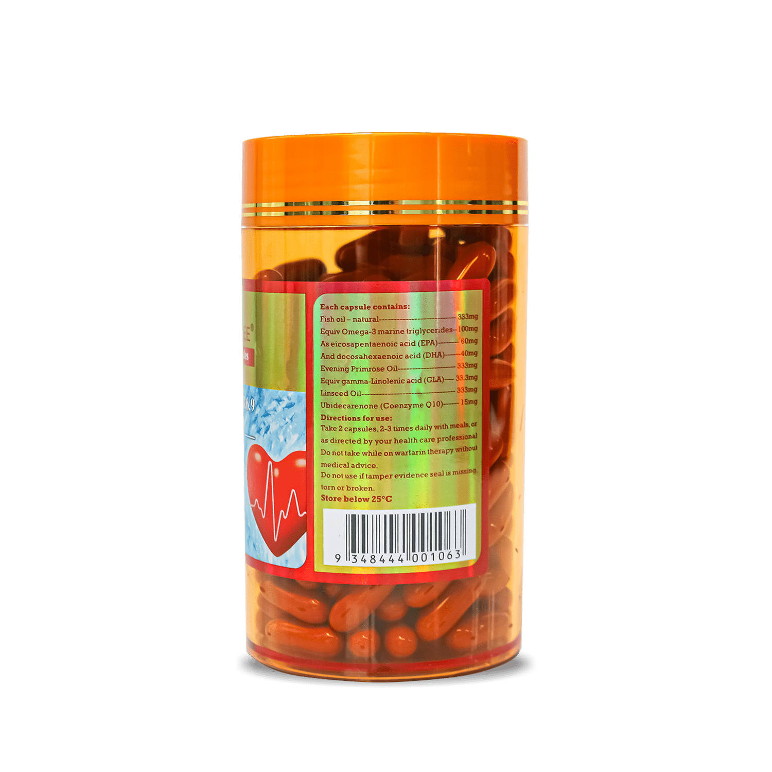 Vitatree Omega 3,6,9 Plus CoQ10 / 200 Capsules - BeeVitamins