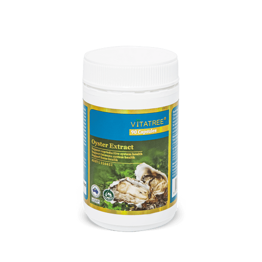 Vitatree Oyster Extract 90 Soft Capsules - BeeVitamins