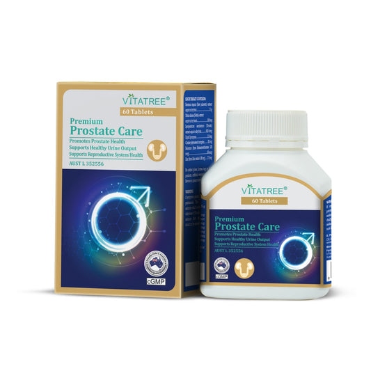 Vitatree Premium Prostate Care 60 Capsules - BeeVitamins