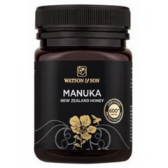 Watson & Son Manuka Honey 600+ Premium 'Black Label' 500g