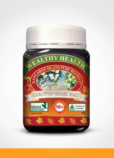 Wealthy Health Eucalyptus Organic Honey - BeeVitamins
