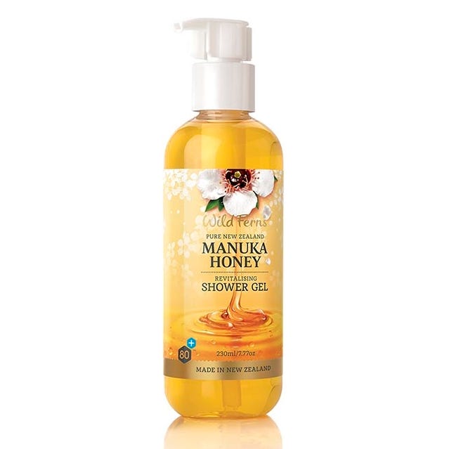 Wild Ferns Manuka Honey Shower Gel 230mL - BeeVitamins