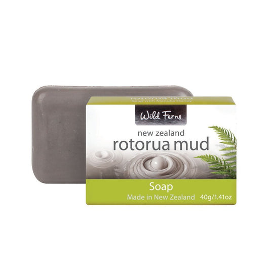 Wild Ferns Rotorua Mud Soap 40g - BeeVitamins
