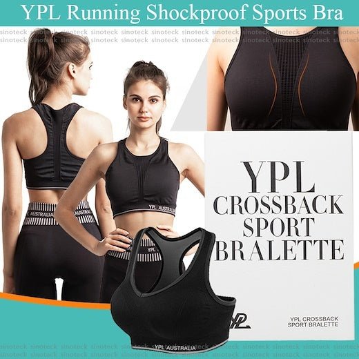 YPL Crossback Sport Bralette - BeeVitamins